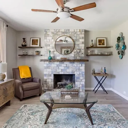 Casa Del Sol - Stylish Oasis Office Firepit Bbq Villa